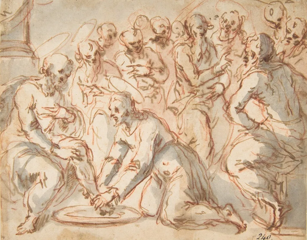 Christ Washing The Disciples Feet 2
