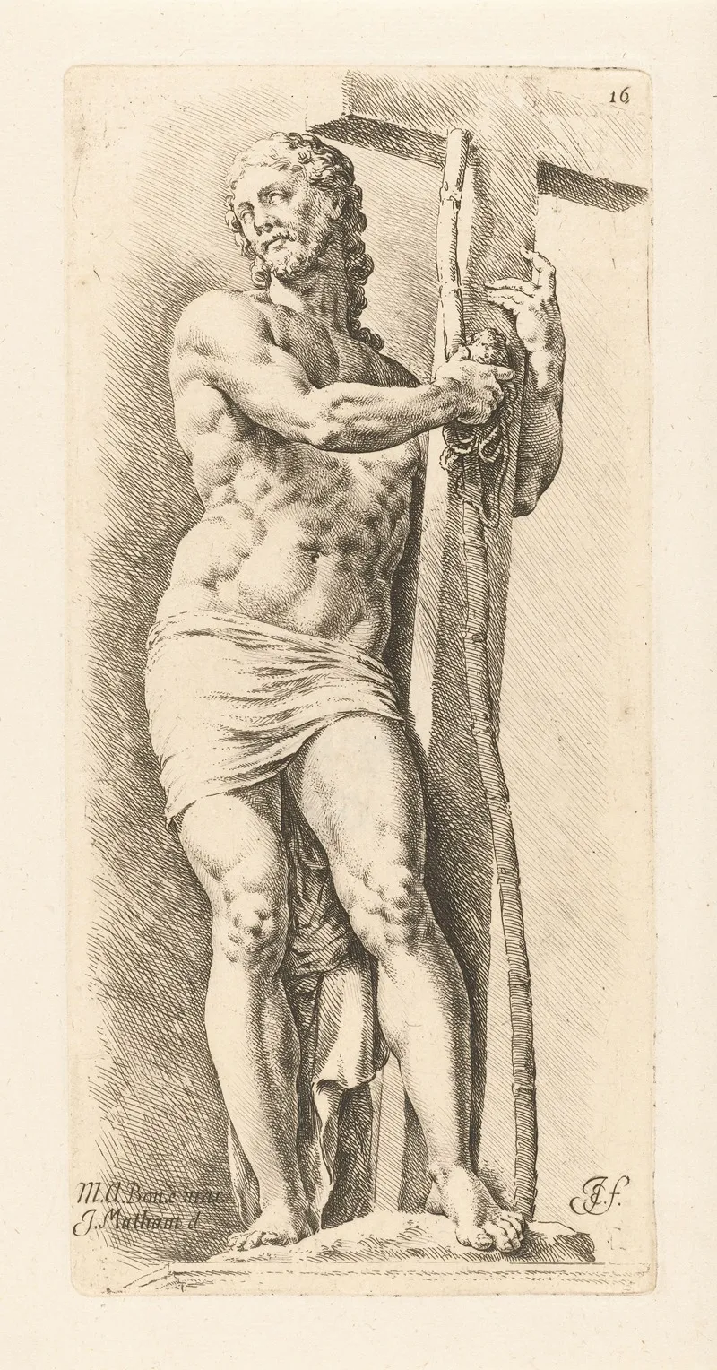 Christ With The Cross And Other Instruments Of The Passion