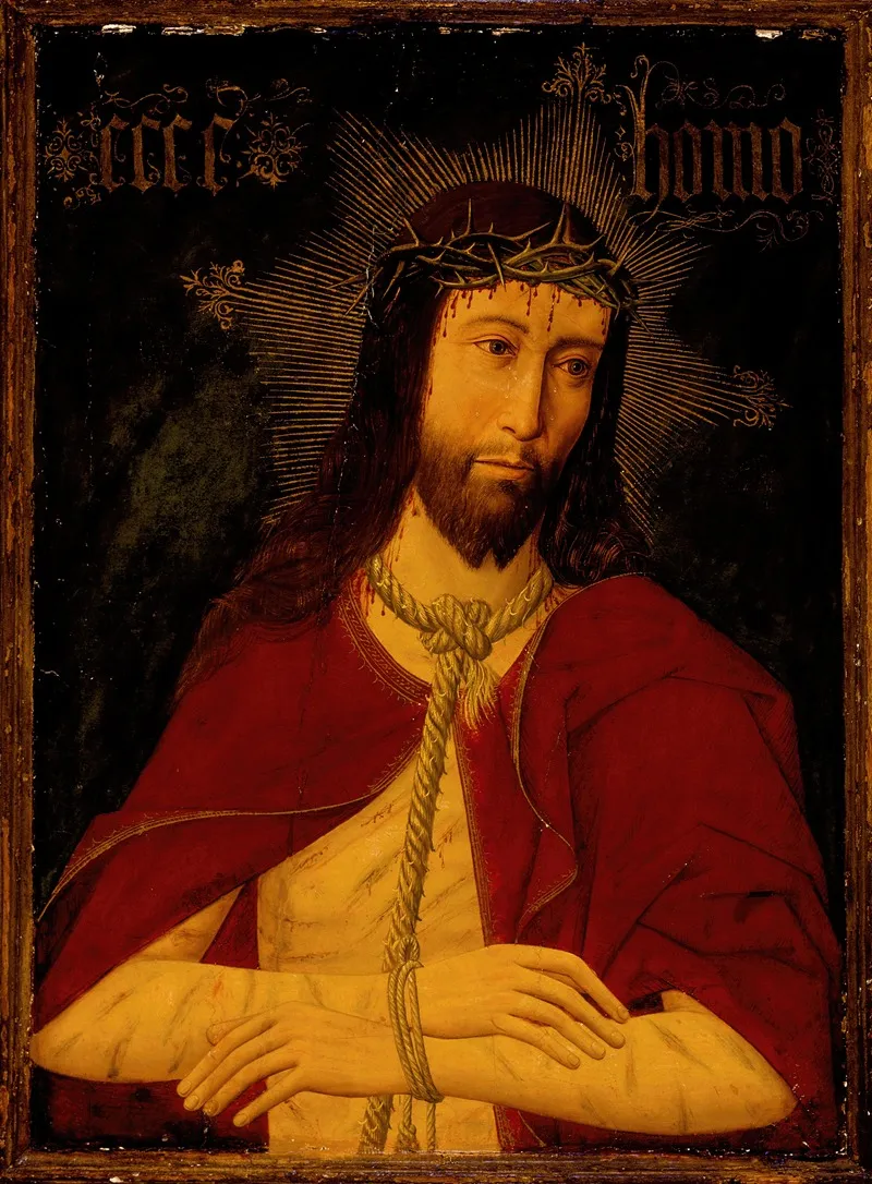 Christ With The Crown Of Thorns Wall Art by Master of Osma - High-Resolution Digital Print