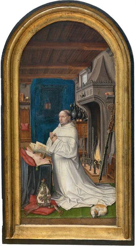 Christiaan De Hondt Abbot At Ten Duinen Wall Art by Master of 1499 - High-Resolution Digital Print