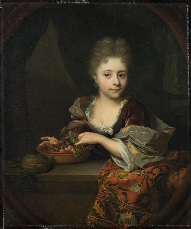 Christina Johanna Backer 1688 1737 Wall Art by Arnold Boonen - High-Resolution Digital Print