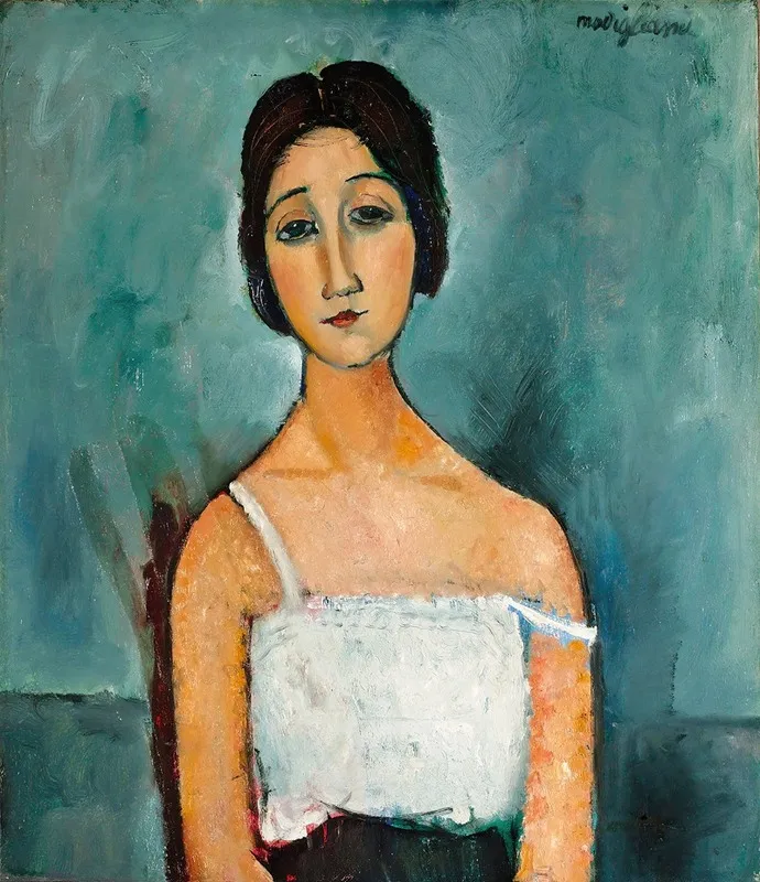 Christina Wall Art by Amedeo Modigliani - High-Resolution Digital Print