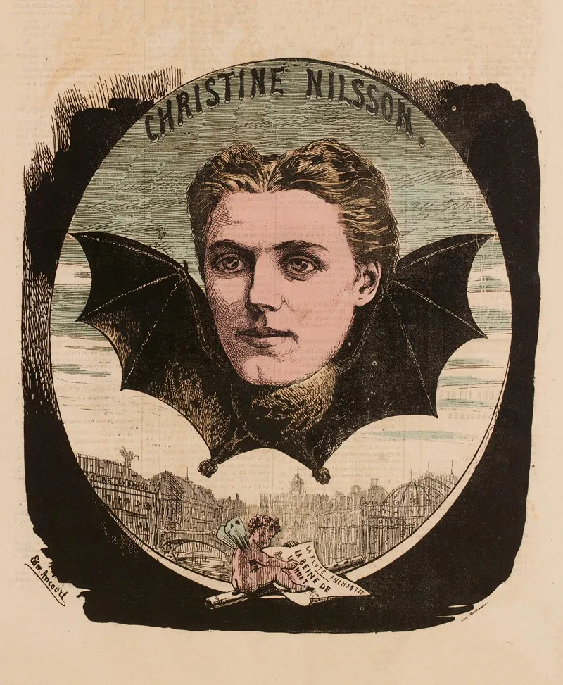 Christine Nilsson Wall Art by Edward Ancourt - High-Resolution Digital Print