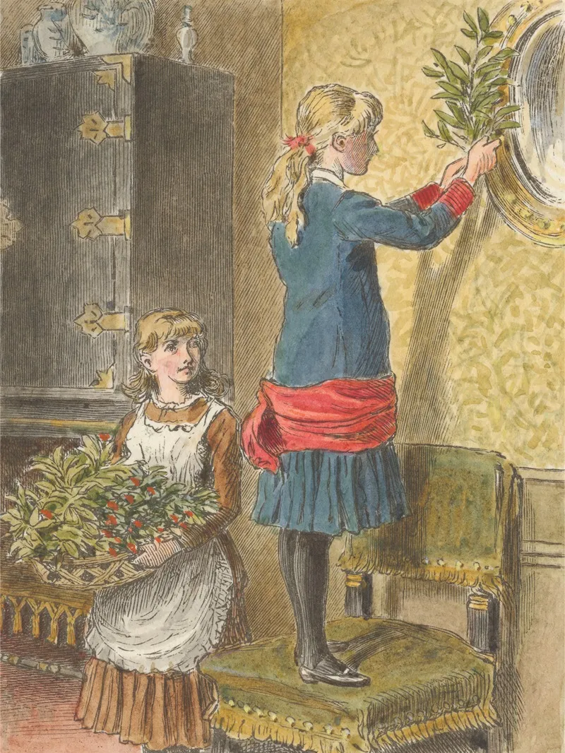 Christmas 7 Wall Art by Alfred W. Cooper - High-Resolution Digital Print