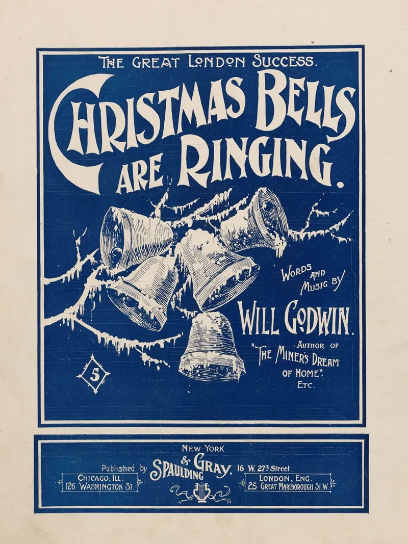 Christmas Bells Are Ringing Wall Art by Anonymous - High-Resolution Digital Print