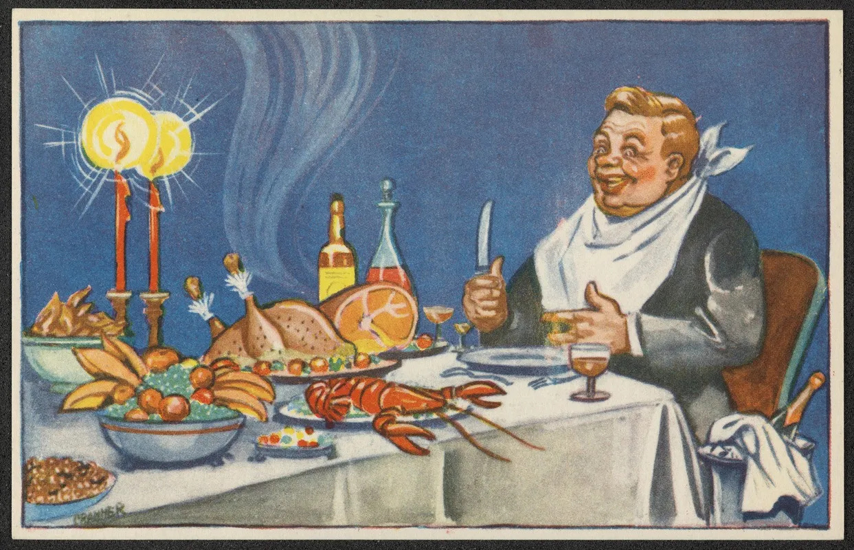 Christmas Card 100 Wall Art by Birger Cranner - High-Resolution Digital Print
