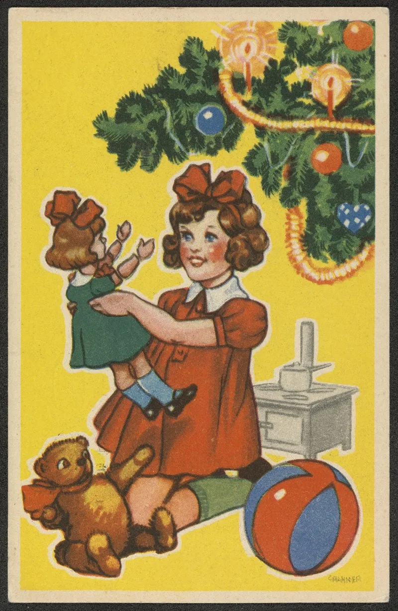 Christmas Card 101 Wall Art by Birger Cranner - High-Resolution Digital Print