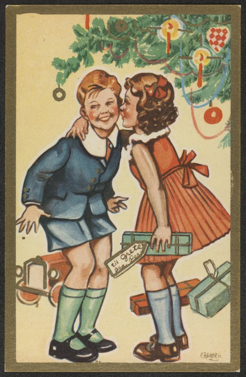 Christmas Card 103 Wall Art by Birger Cranner - High-Resolution Digital Print
