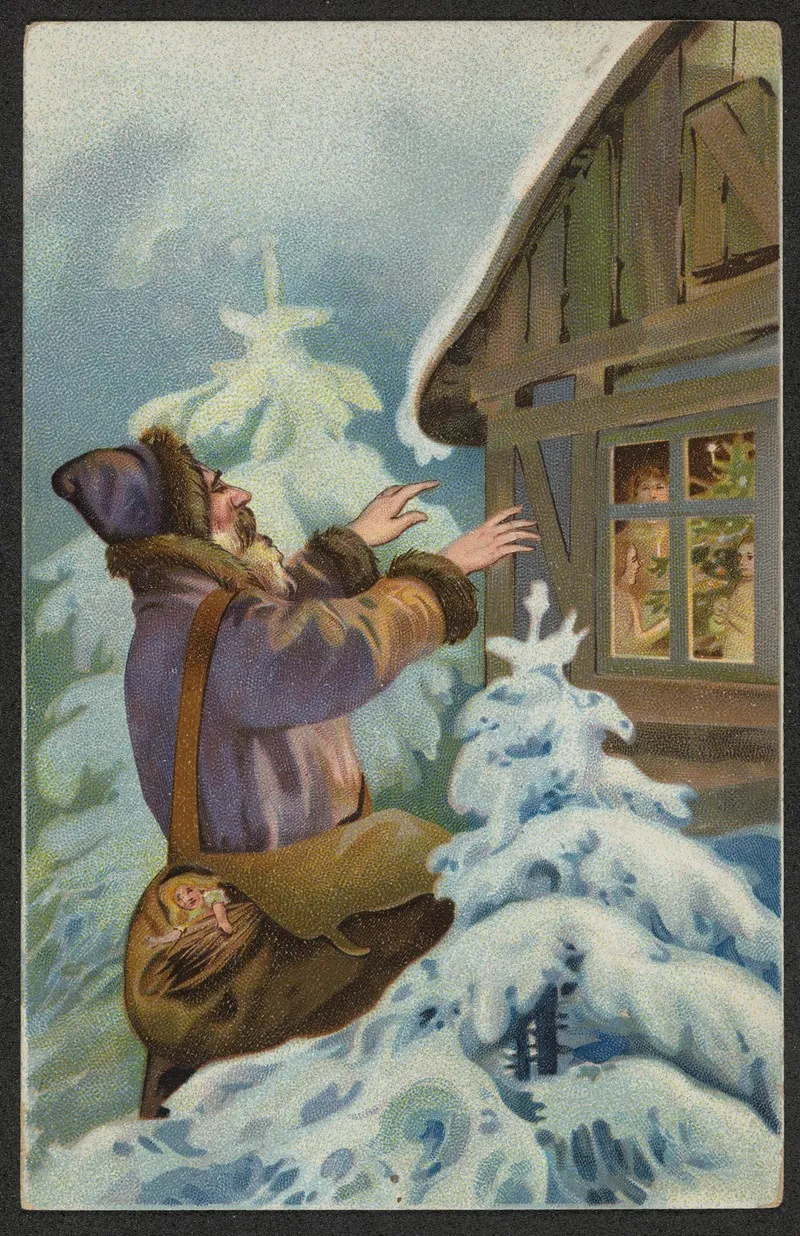 Christmas Card 28 Wall Art by Selmar Bayer - High-Resolution Digital Print
