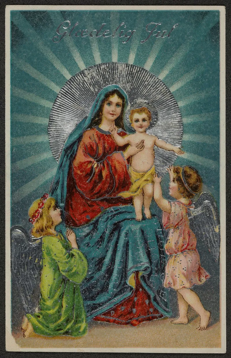 Christmas Card 33 Wall Art by Selmar Bayer - High-Resolution Digital Print