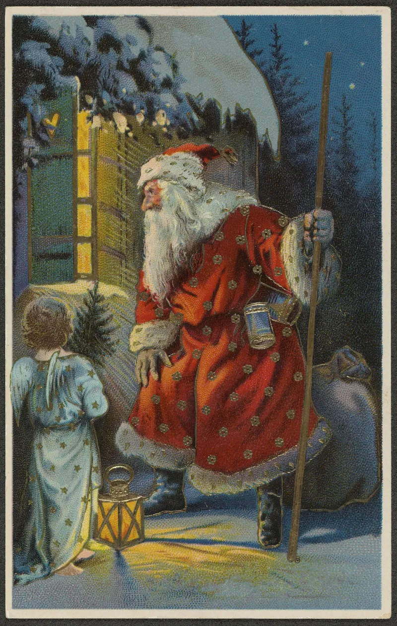 Christmas Card 34 Wall Art by Selmar Bayer - High-Resolution Digital Print