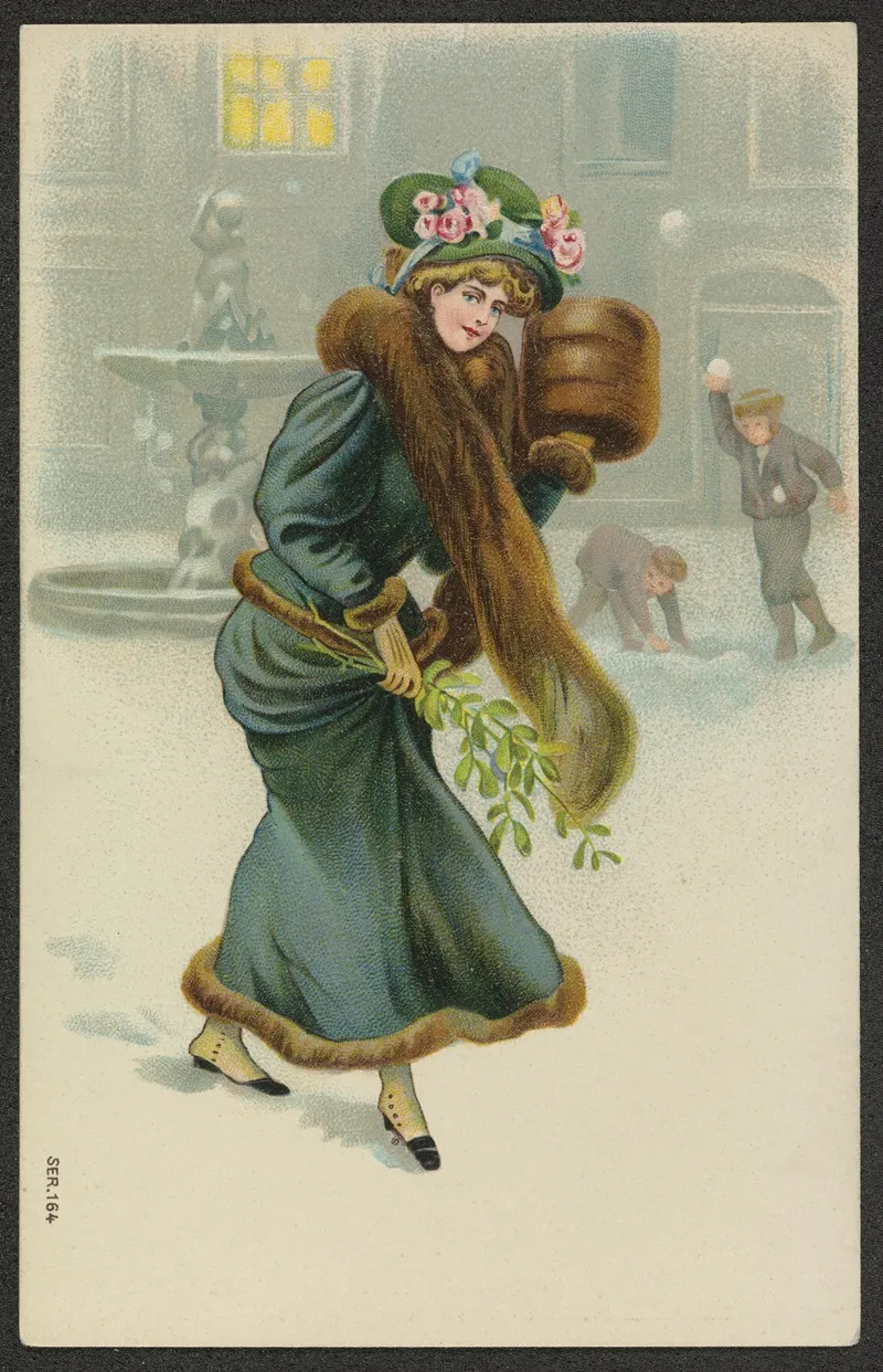 Christmas Card 37 Wall Art by Selmar Bayer - High-Resolution Digital Print