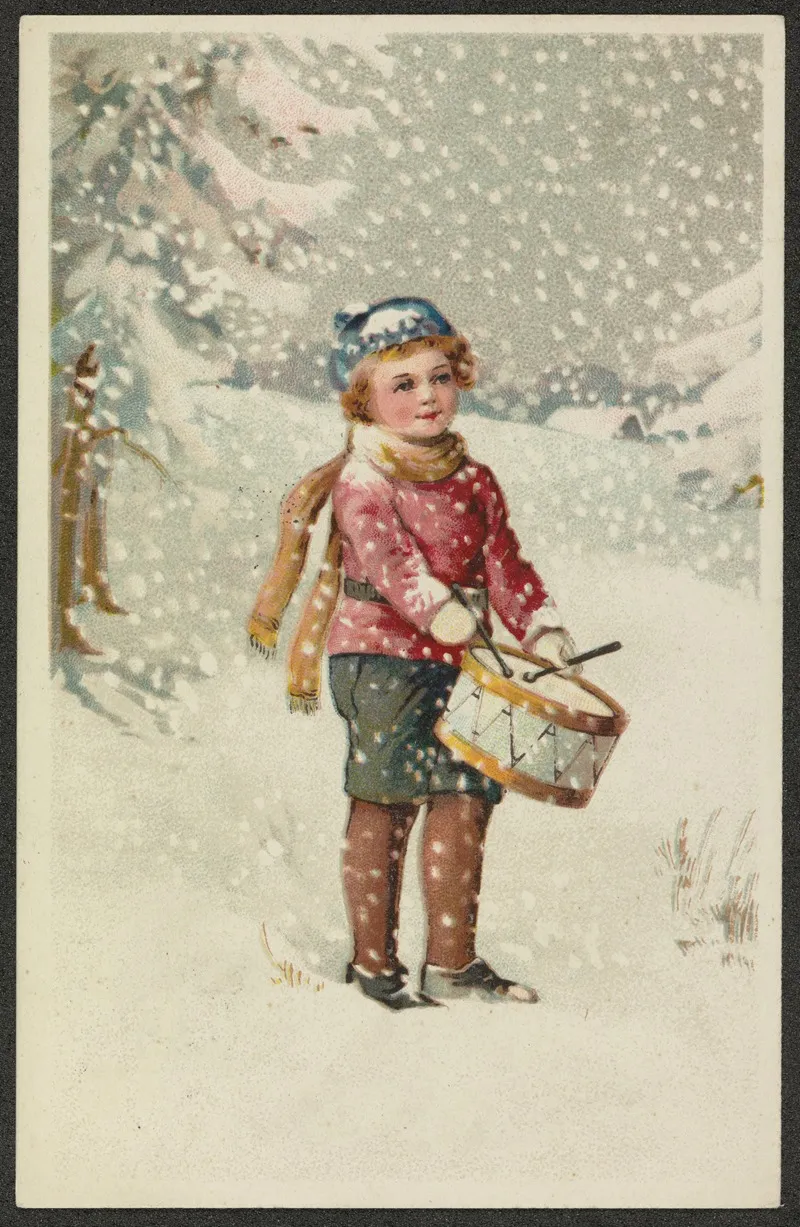 Christmas Card 38 Wall Art by Selmar Bayer - High-Resolution Digital Print