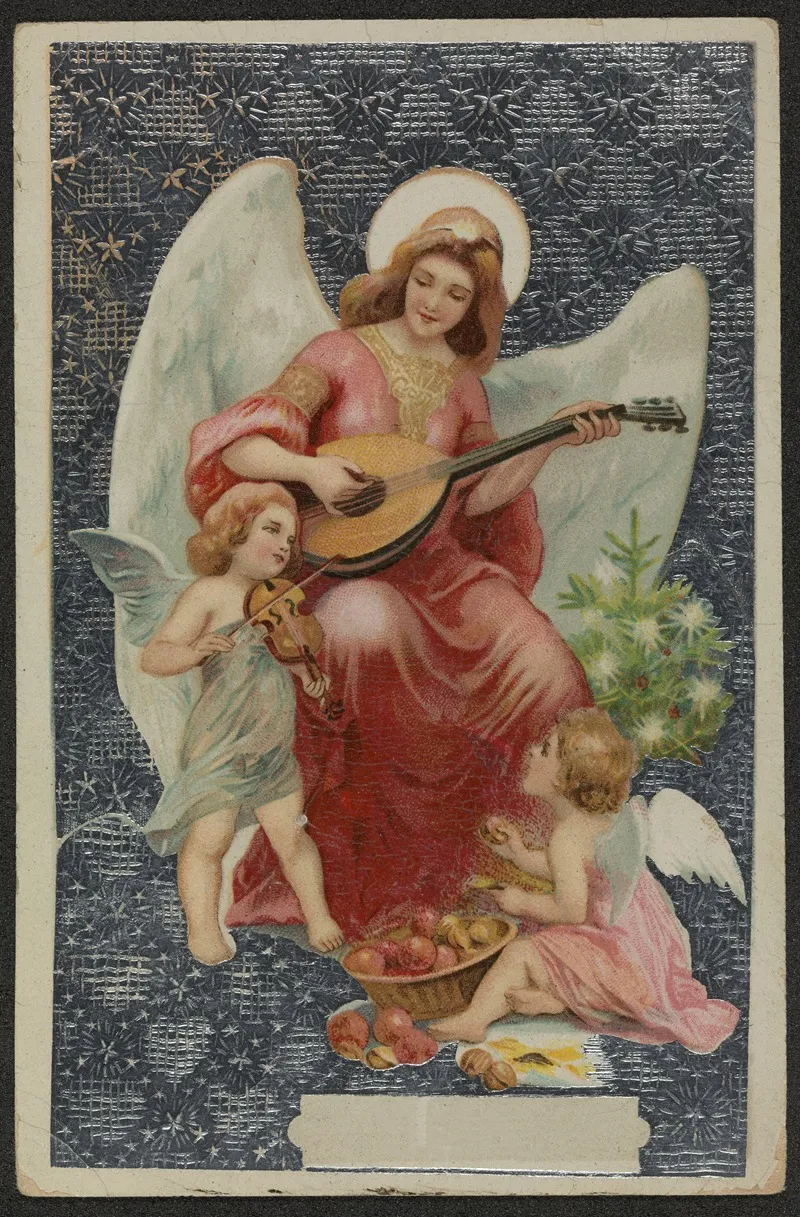 Christmas Card 42 Wall Art by Rotophot - High-Resolution Digital Print