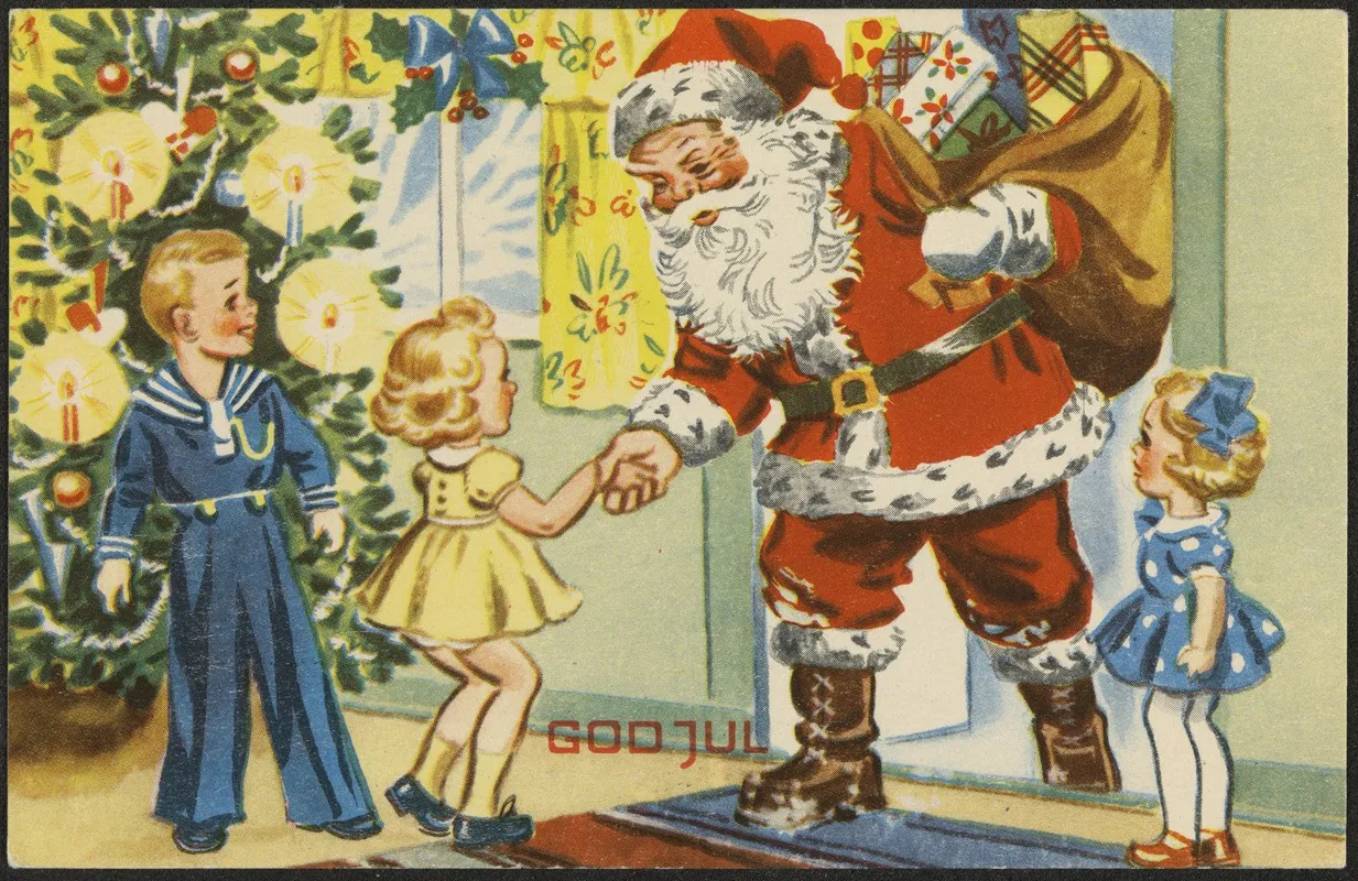 Christmas Card 55 Wall Art by Mittet &amp; Co. - High-Resolution Digital Print