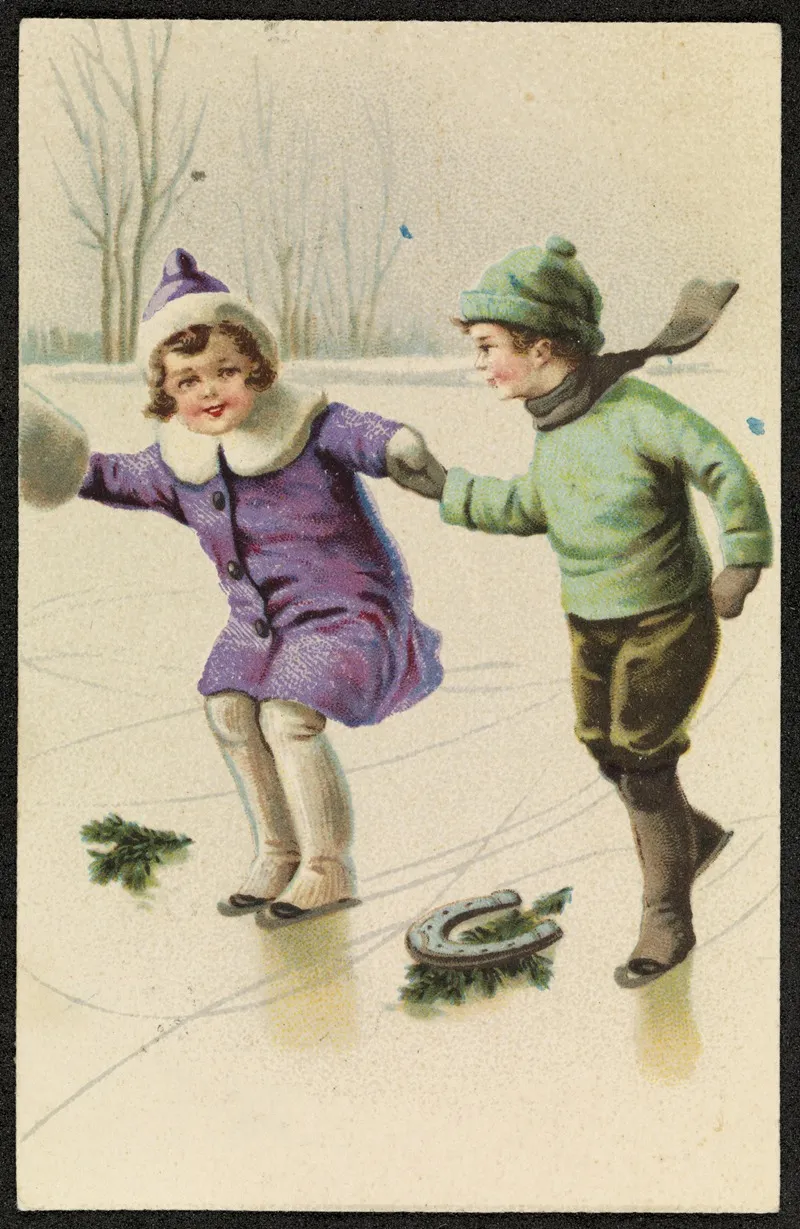 Christmas Card 56 Wall Art by Littauer &amp; Boysen - High-Resolution Digital Print