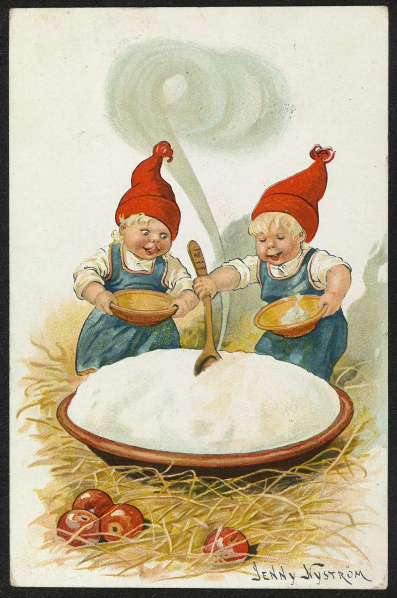 Christmas Card 58 Wall Art by Jenny Nyström - High-Resolution Digital Print