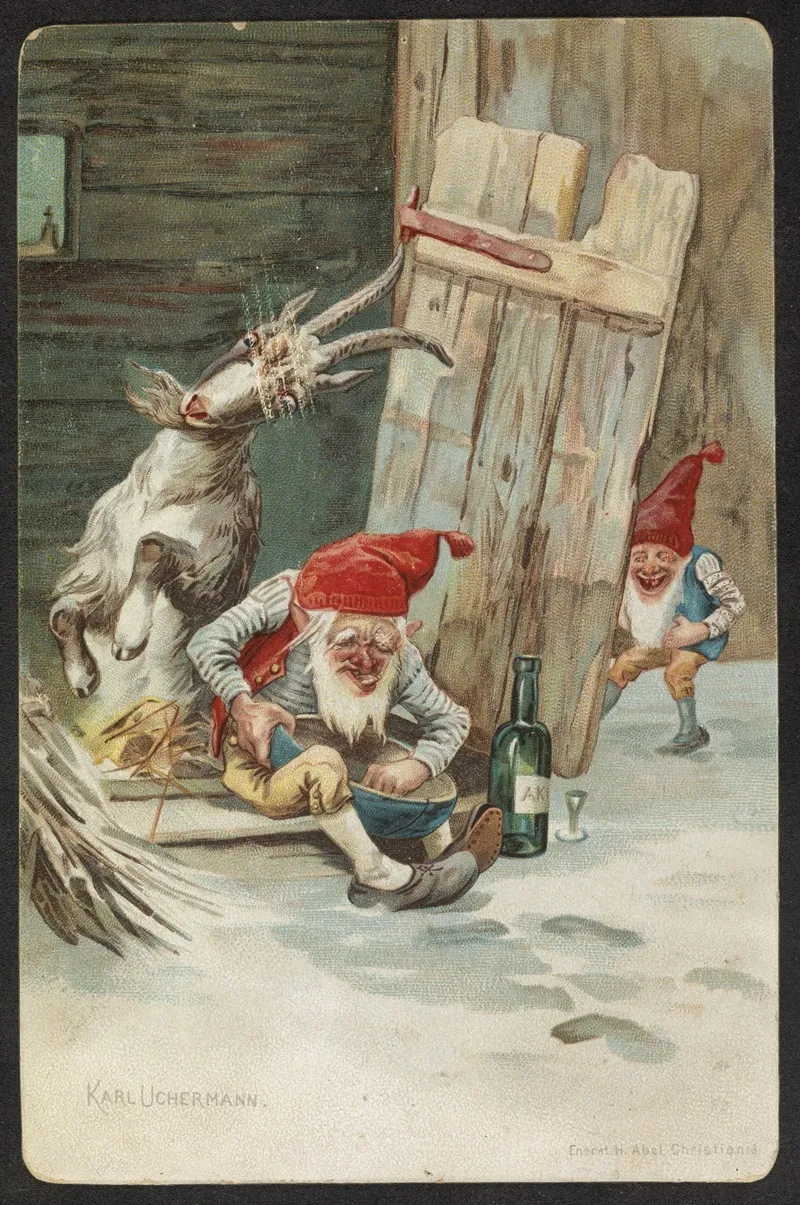 Christmas Card 80 Wall Art by Karl Uchermann - High-Resolution Digital Print