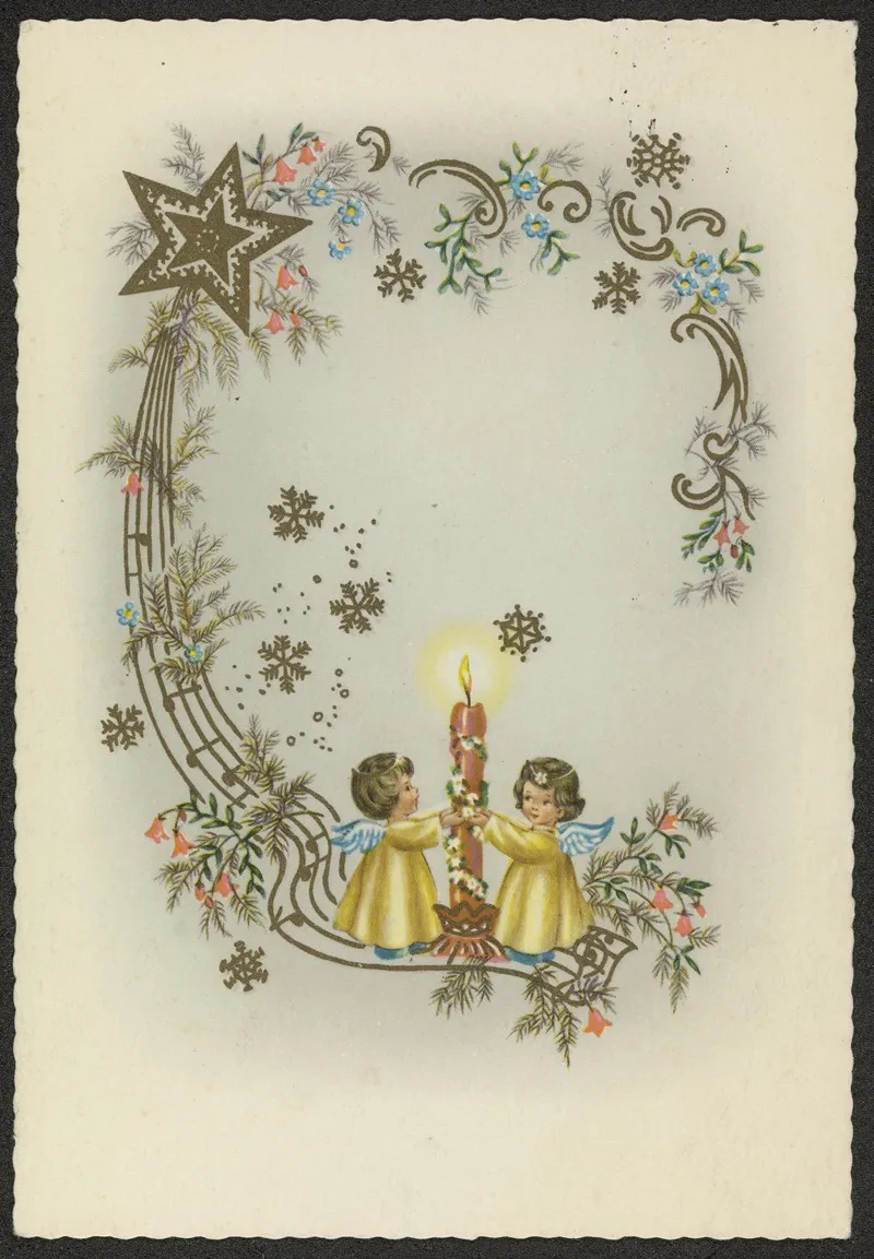 Christmas Card 91 Wall Art by Børrehaug &amp; Co. - High-Resolution Digital Print