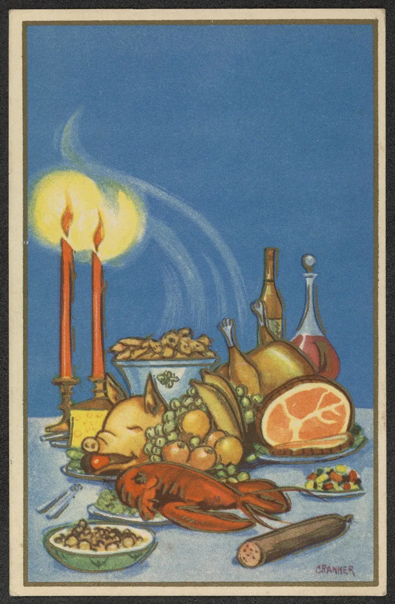Christmas Card 92 Wall Art by Birger Cranner - High-Resolution Digital Print