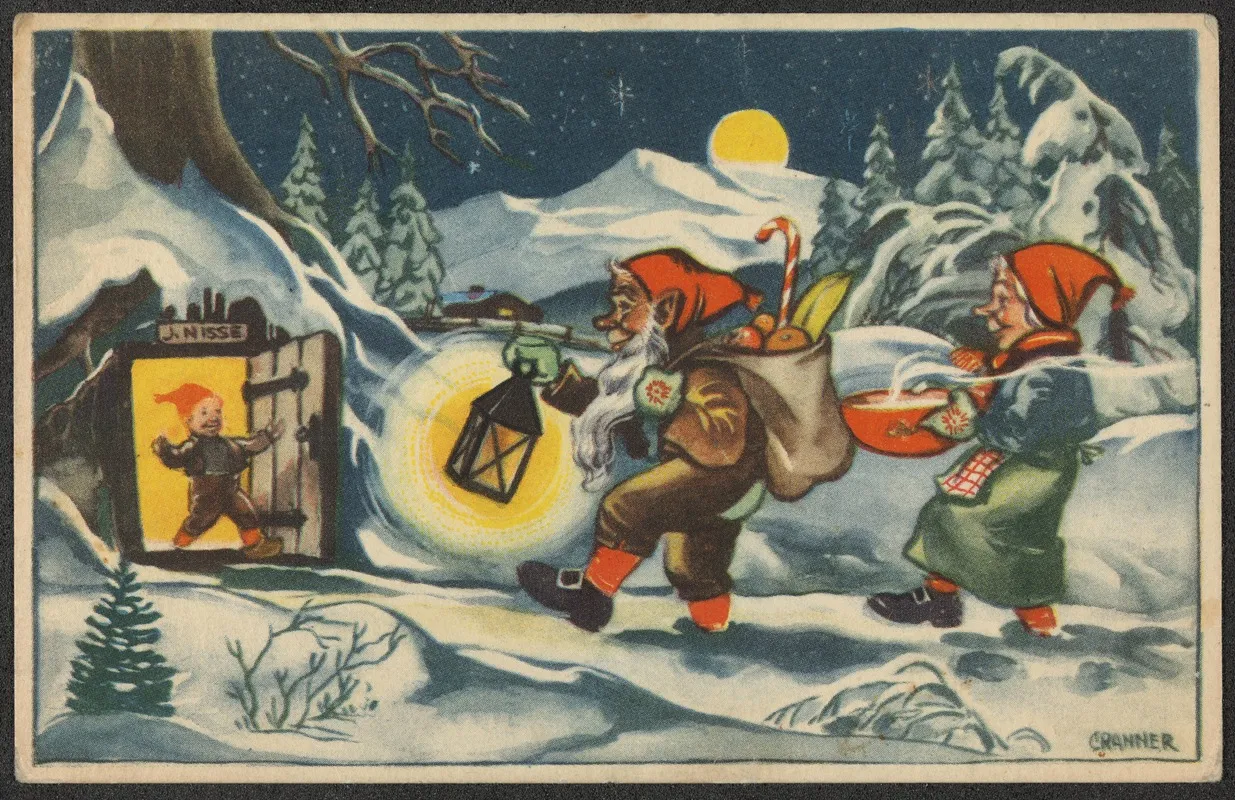 Christmas Card 93 Wall Art by Birger Cranner - High-Resolution Digital Print