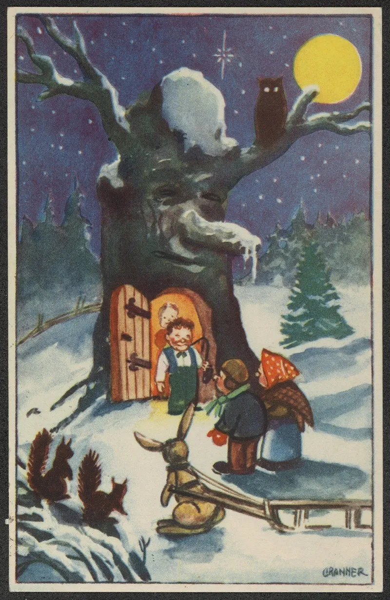 Christmas Card 99 Wall Art by Birger Cranner - High-Resolution Digital Print