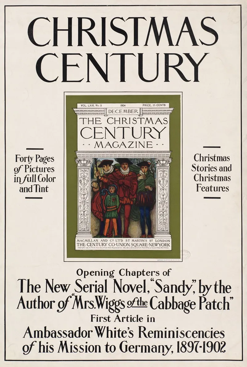 Christmas Century Wall Art by Anonymous - High-Resolution Digital Print