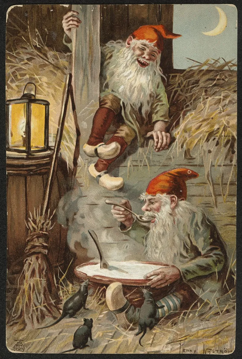 Christmas Motif 8 Wall Art by Jenny Nyström - High-Resolution Digital Print