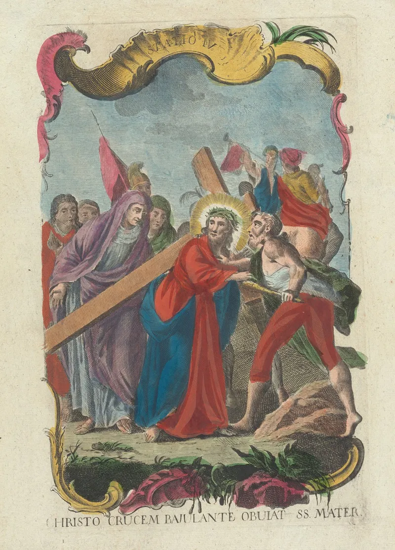 Christo Crucem Bajulante Obuiat Ss Mater