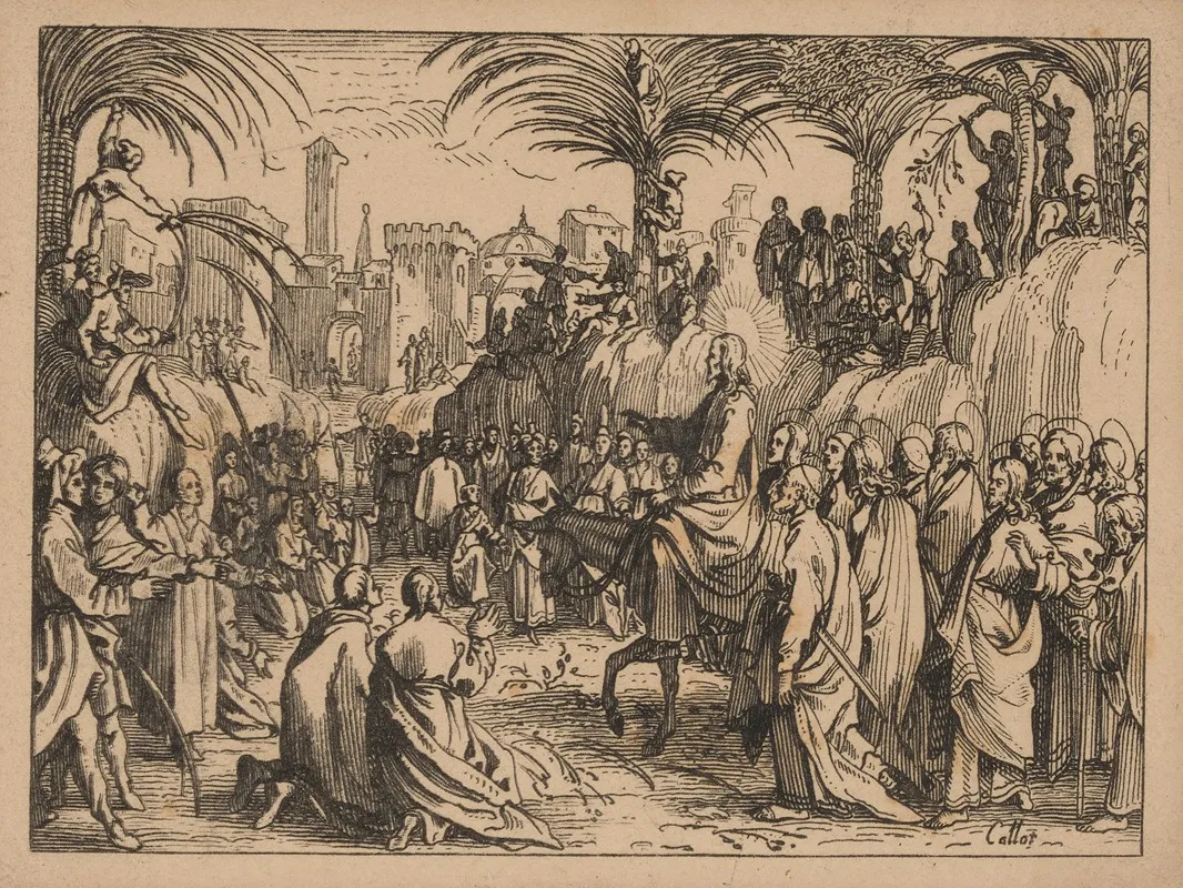 Christs Entry Into Jerusalem 8