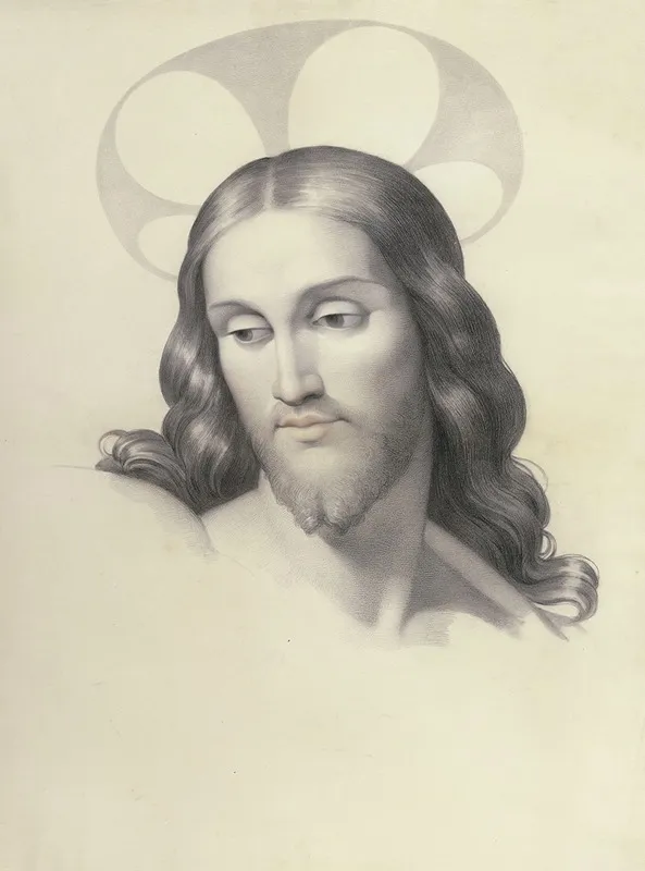Christs Head 2 Wall Art by Filippo Agricola - High-Resolution Digital Print