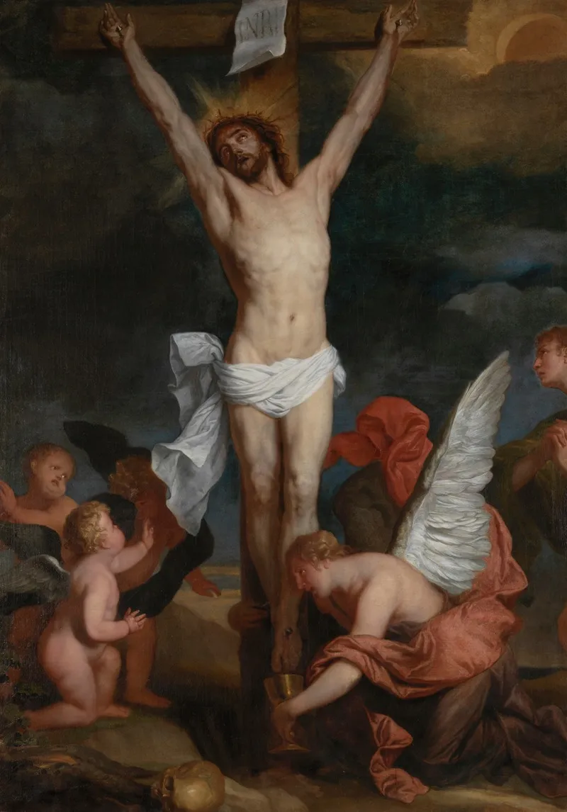 Christus Aan Het Kruis 6 Wall Art by Pieter Pauwel Thijs - High-Resolution Digital Print