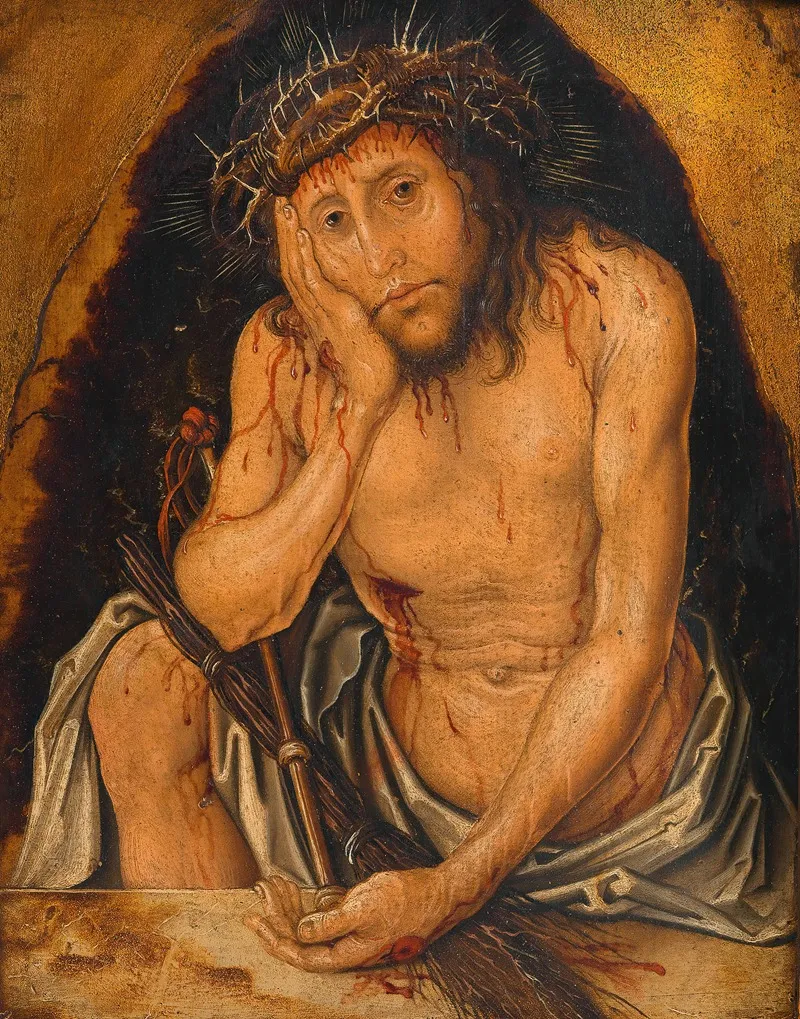 Christus Als Schmerzensmann Kopie Nach Albrecht Durer