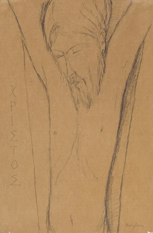 Christus Wall Art by Amedeo Modigliani - High-Resolution Digital Print