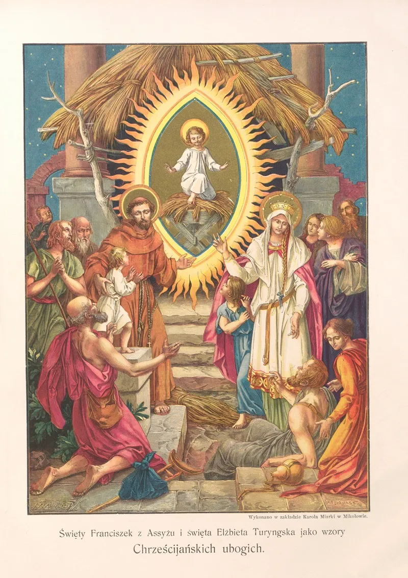 Chrzescijanskich ubogich Wall Art by Otto Bitschnau - High-Resolution Digital Print