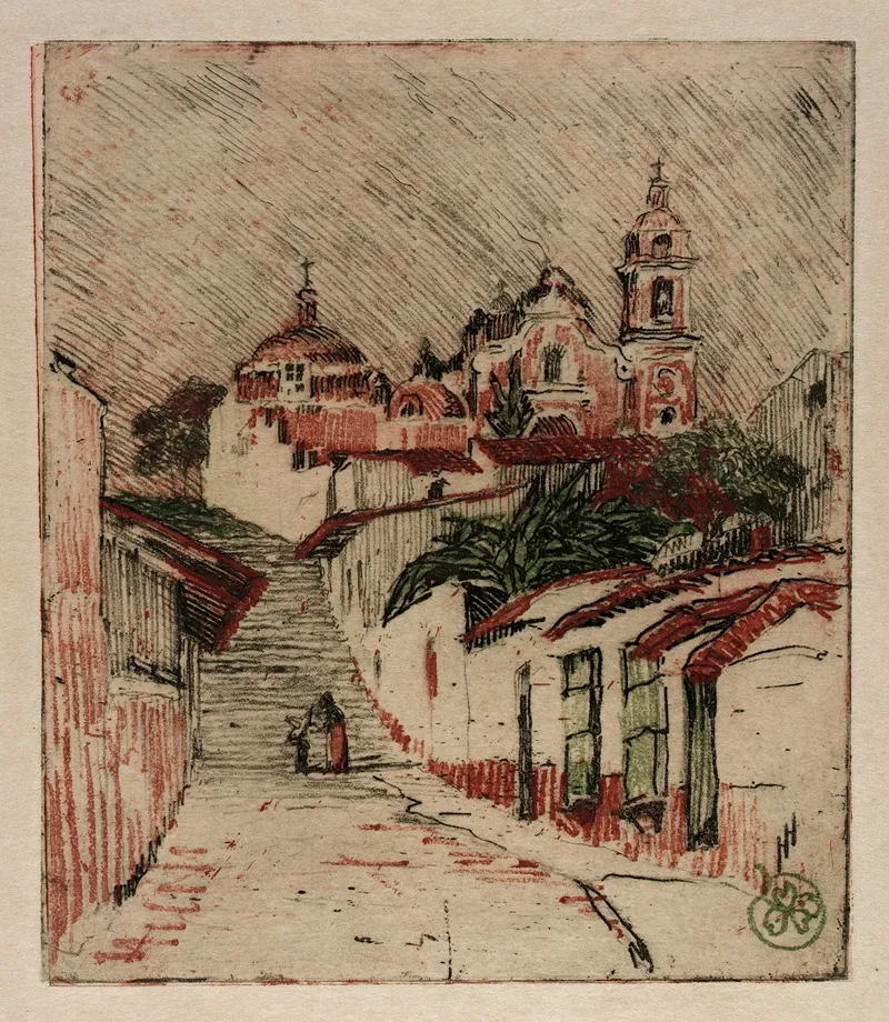 Church At Cuernavaca Mexico