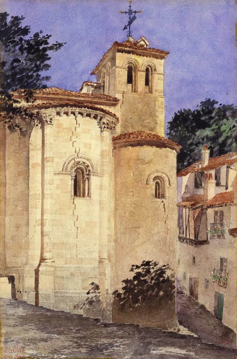 Church At Segovia Spain