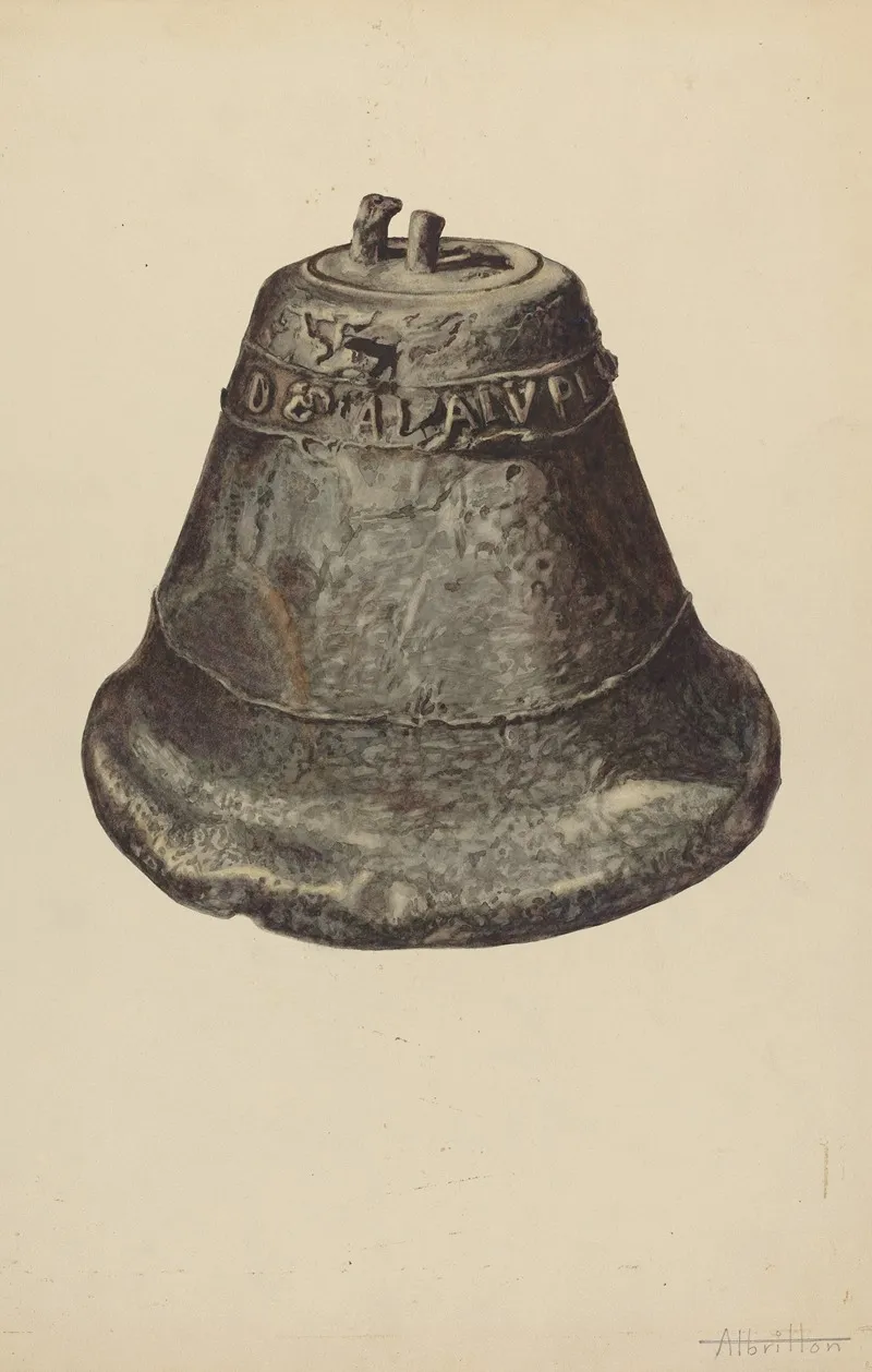 Church Bell 5 Wall Art by Edward Albritton - High-Resolution Digital Print