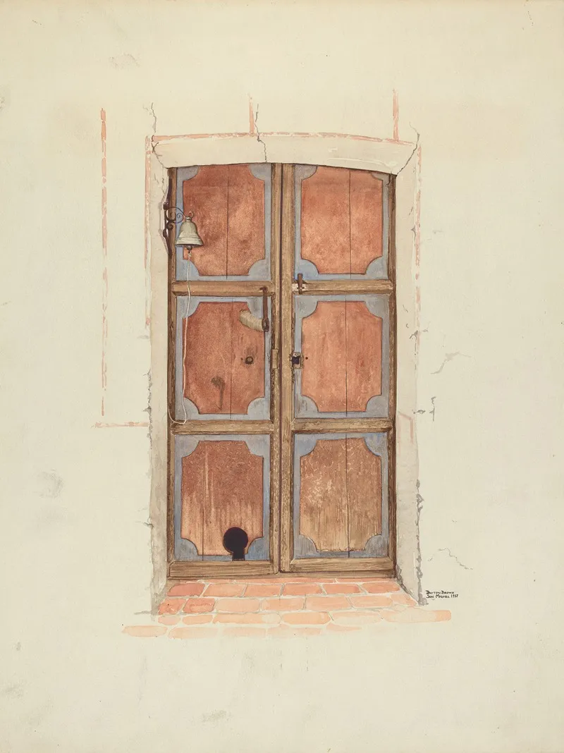 Church Door Interior