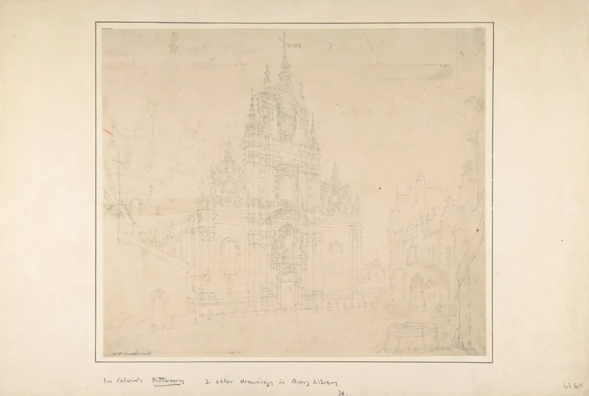 Church Facade After The French