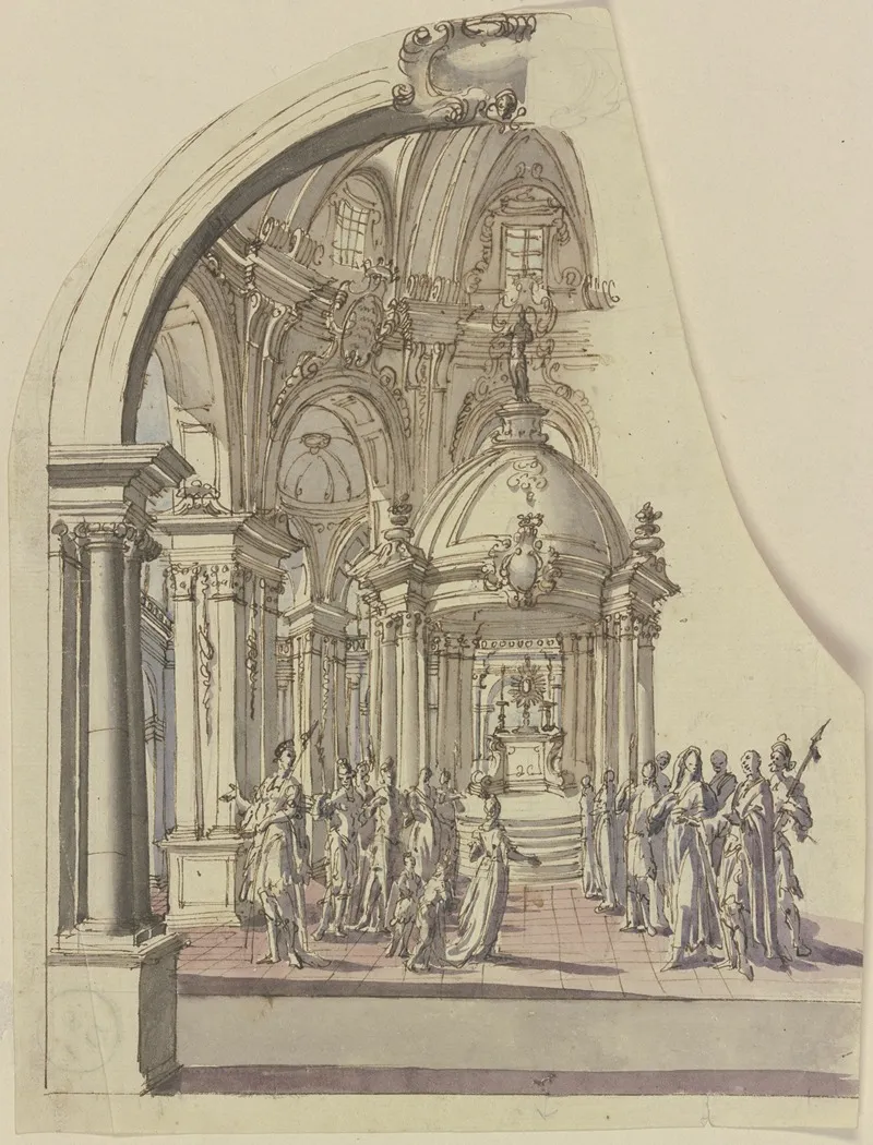 Church Interior 20 Wall Art by Andreas Altomonte - High-Resolution Digital Print