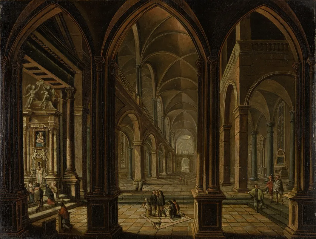 Church Interior 21 Wall Art by Christian Stöcklin - High-Resolution Digital Print