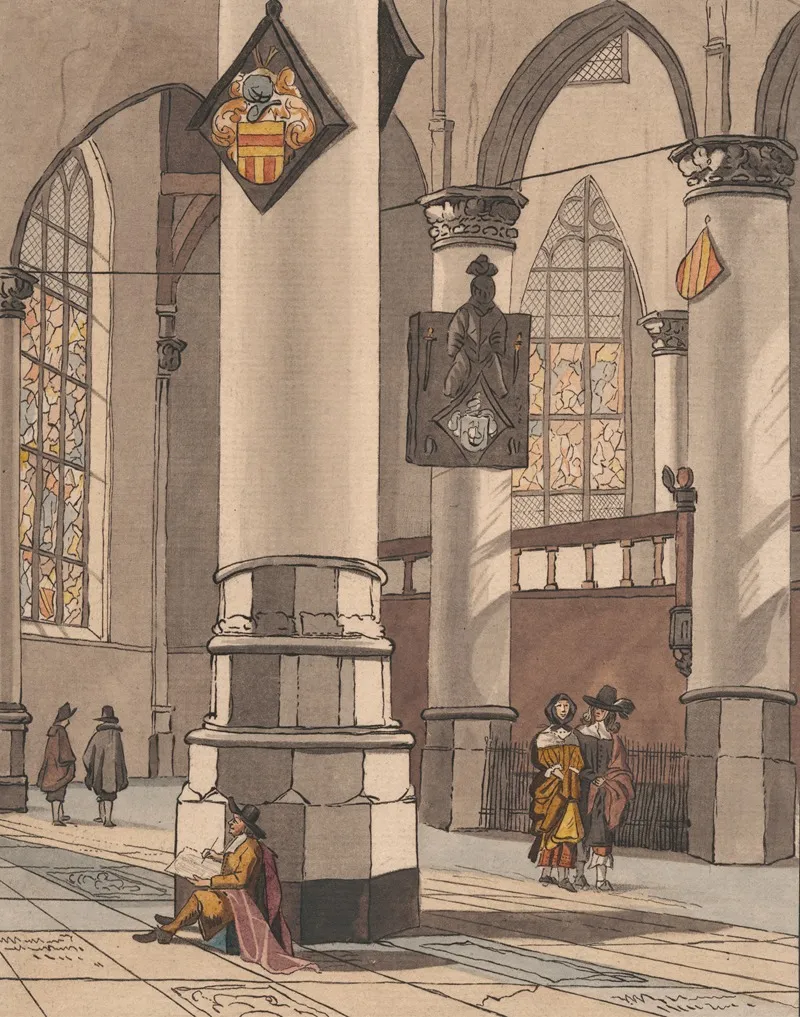 Church Interior After Pieter Saenredam 2