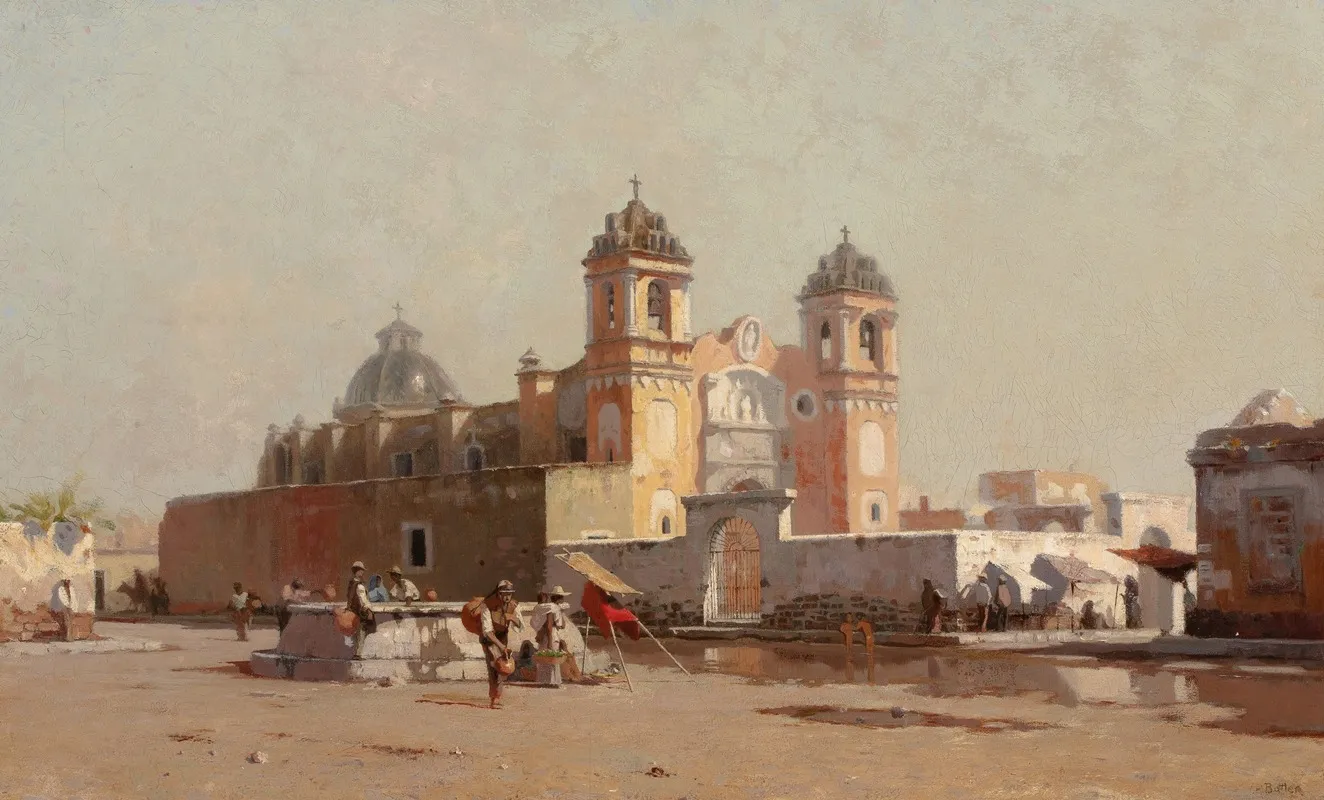 Church Of Santa Anna In Mexico