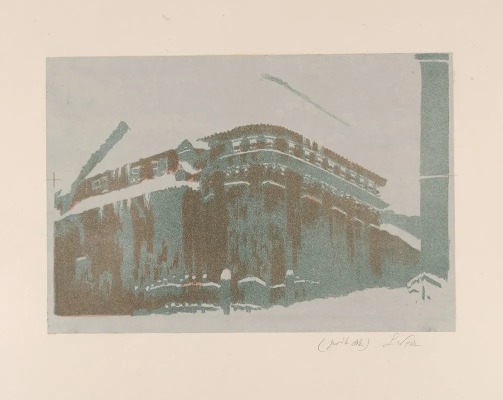 Church Of St Wojciech In Winter