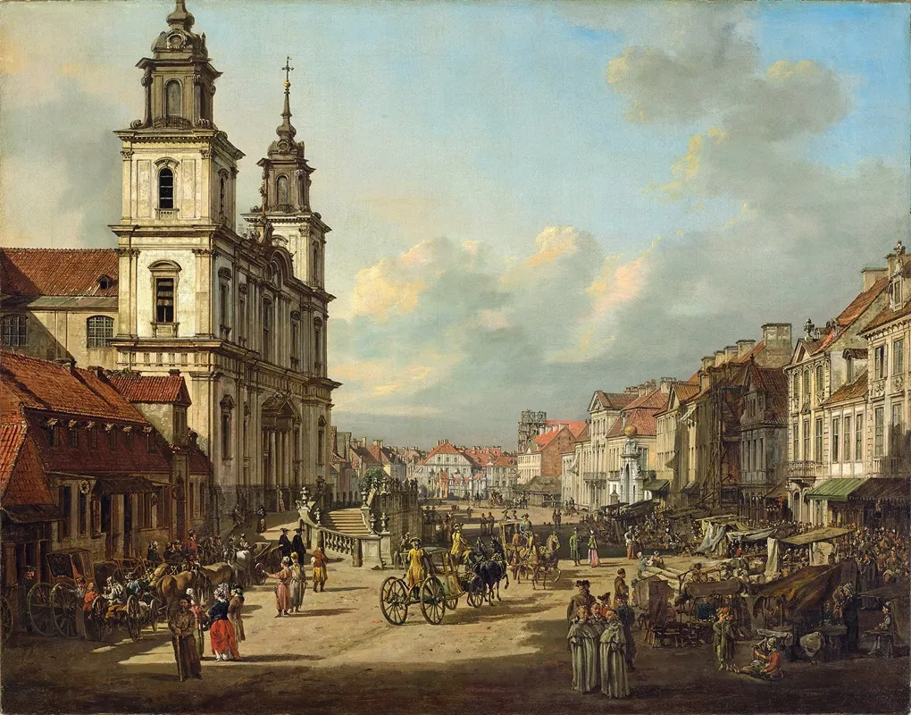 Church Of The Holy Cross In Warsaw