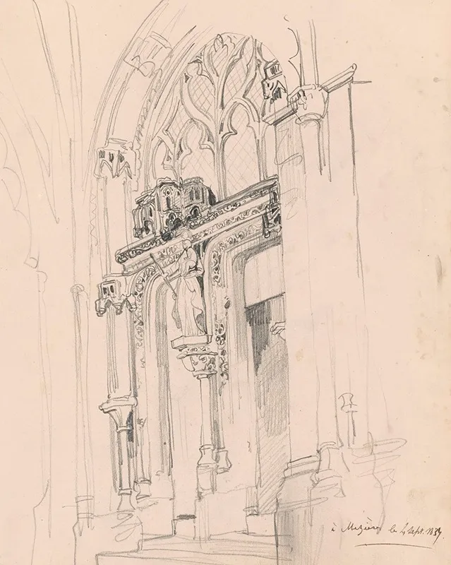 Church Portal In Charleville Mezieres