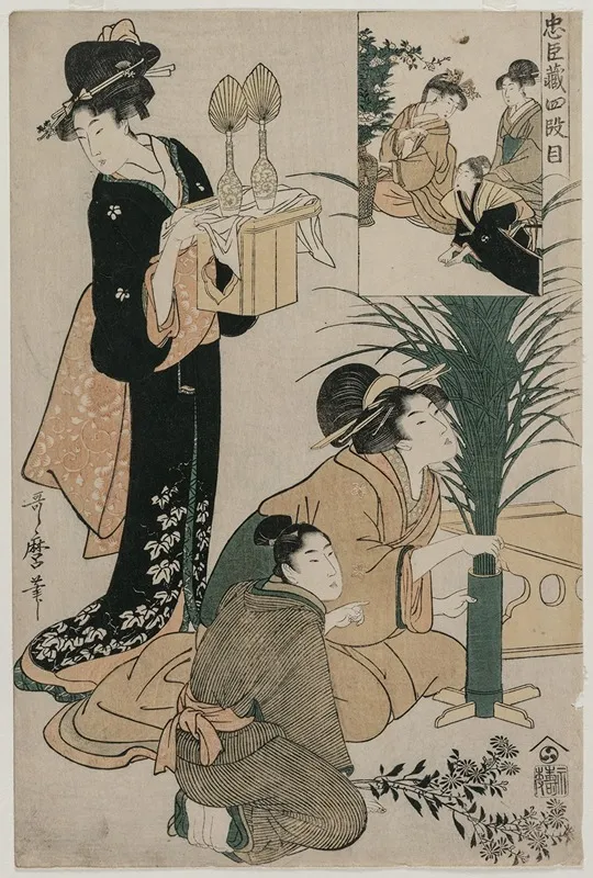 Chushingura Act Iv Of The Storehouse Of Loyalty