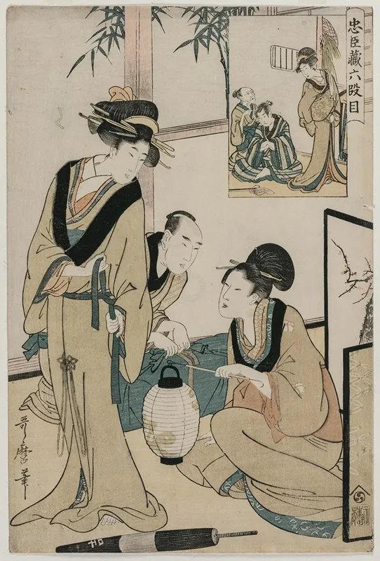 Chushingura Act Vi Of The Storehouse Of Loyalty