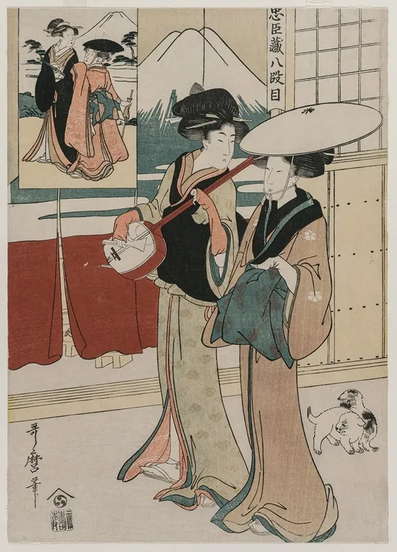 Chushingura Act Viii Of The Storehouse Of Loyalty